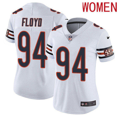 2019 Women Chicago Bears #94 Floyd white Nike Vapor Untouchable Limited NFL Jersey->women nfl jersey->Women Jersey
